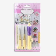 PUNCH NEEDLE SET - 6 PIECES