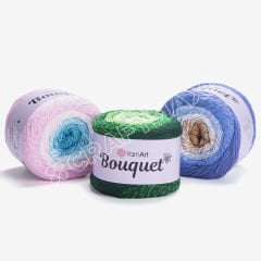 YARNART BOUQUET - MULTICOLOR KNITTING YARN