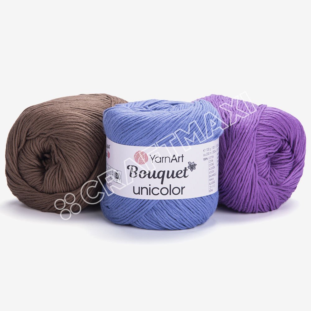 YARNART BOUQUET UNICOLOR -  KNITTING YARN