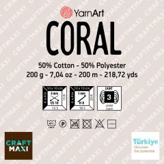 YARNART CORAL -  KNITTING YARN