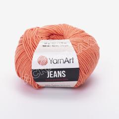 YarnArt Jeans 73 Peach –  – №1 silicone and wooden
