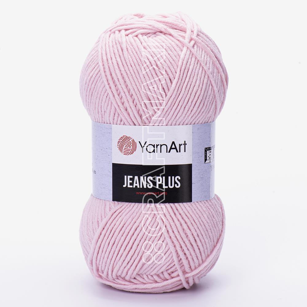 YarnArt Jeans Plus Cotton Yarn, Baby Pink - 18 - Hobiumyarns
