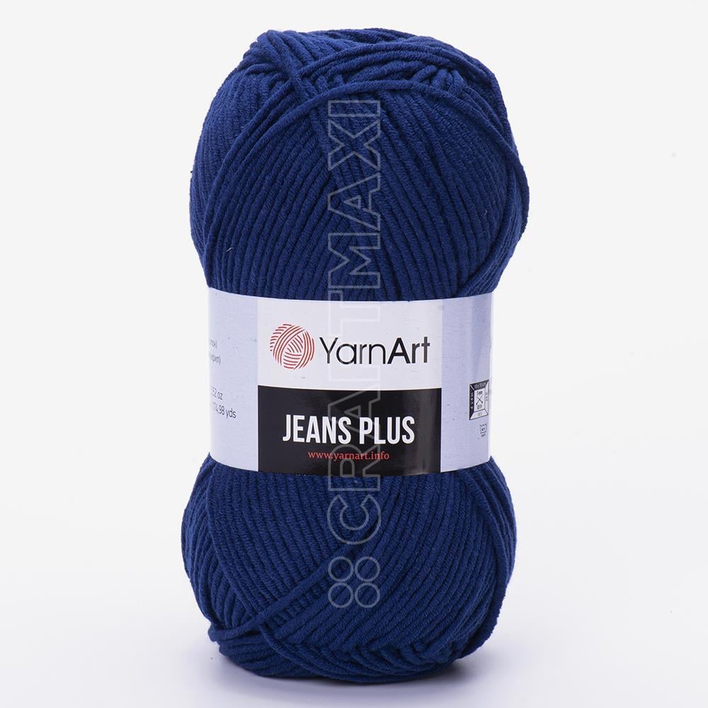 YARNART JEANS - KNITTING YARN BABY BLUE - 33