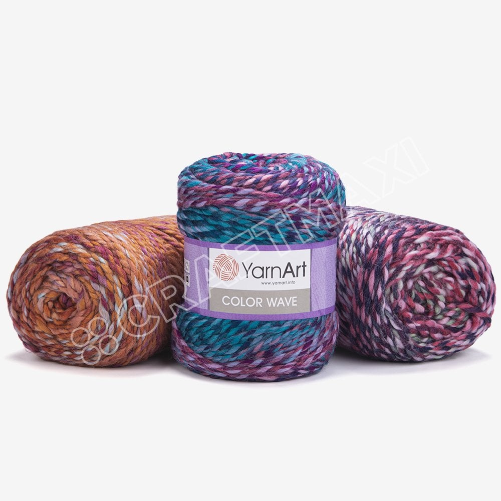 YARNART COLOR WAVE - MULTI Strickgarn