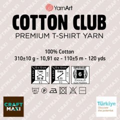 YARNART COTTON CLUB - PREMIUM T-SHIRT YARN