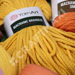 YARNART MACRAME BRAIDED - MACRAME CORD