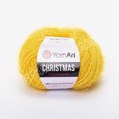 Yarnart Christmas Metallic Yarn, Sparkle Yarn, Shiny Yarn, Eyelash Yarn,  100% Polyamide, Fantasy, Sparkly, Knitting Yarn, 1.76 Oz, 155 Yds 