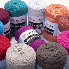 YARNART MACRAME COTTON - MAKROME EL ÖRGÜ İPİ