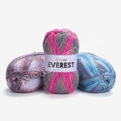 YARNART EVEREST - EBRULİ EL ÖRGÜ İPİ