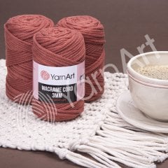 YARNART MACRAME CORD 3 MM - MAKROME EL ÖRGÜ İPİ