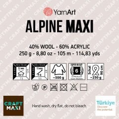 YARNART ALPINE MAXI - EL ÖRGÜ İPİ