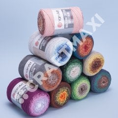 YARNART MACRAME COTTON SPECTRUM - MAKROME EL ÖRGÜ İPİ