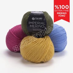 YARNART IMPERIAL MERINO - EL ÖRGÜ İPİ