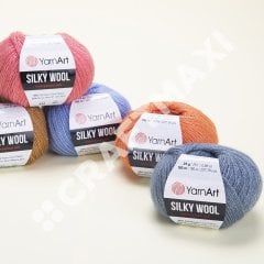 YARNART SILKY WOOL - EL ÖRGÜ İPİ