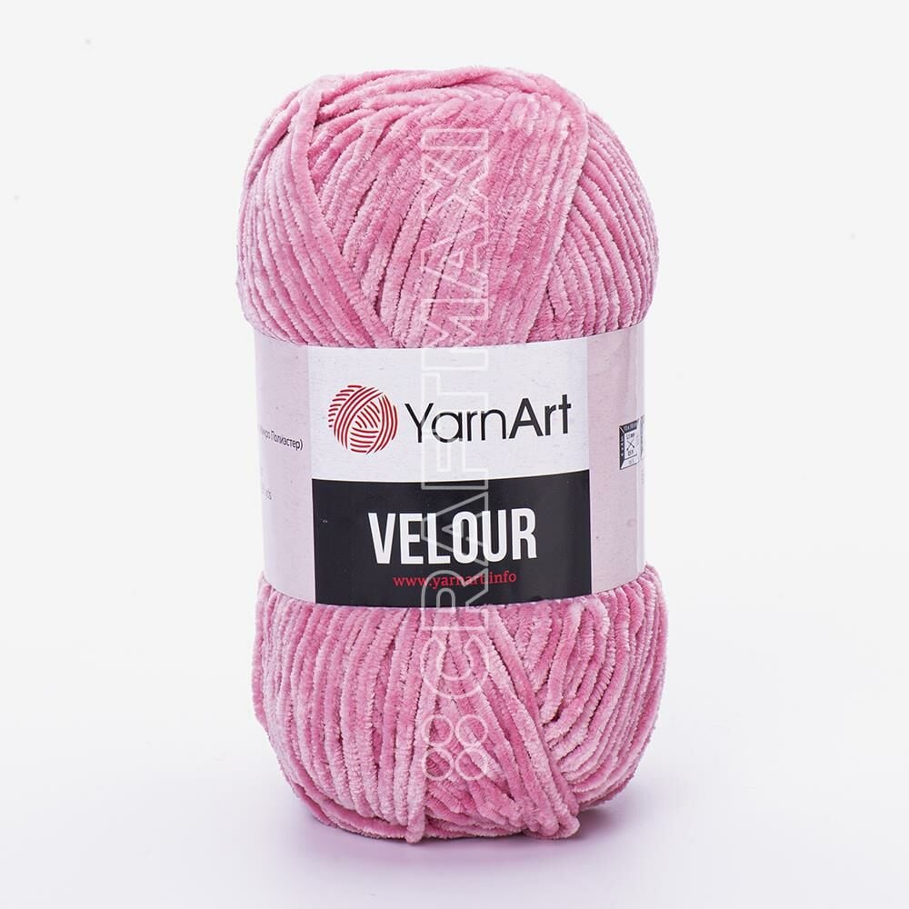 YARNART VELOUR - KADİFE EL ÖRGÜ İPİ PUDRA - 862