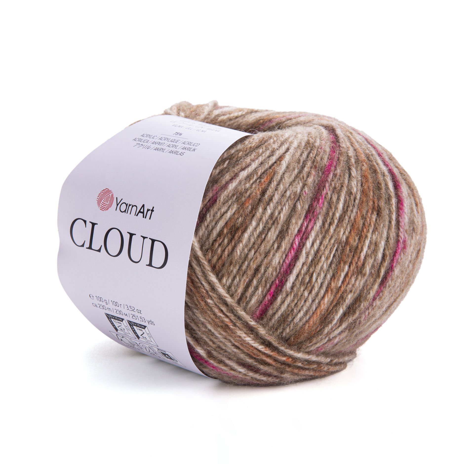 YARNART CLOUD - EBRULİ EL ÖRGÜ İPİ EBRULİ - 9203