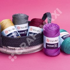 YARNART MACRAME XL - MAKROME EL ÖRGÜ İPİ