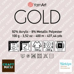 YARNART GOLD - SİMLİ EL ÖRGÜ İPİ