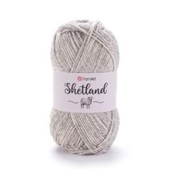 YARNART SHETLAND - EL ÖRGÜ İPİ KIRÇILLI KREM - 535