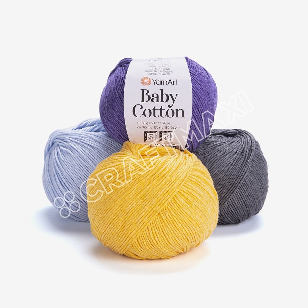 YARNART BABY COTTON - BEBEK EL ÖRGÜ İPİ