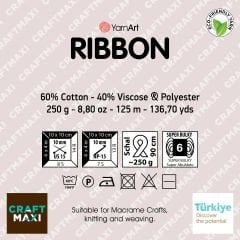 YARNART RIBBON - AKSESUAR EL ÖRGÜ İPİ