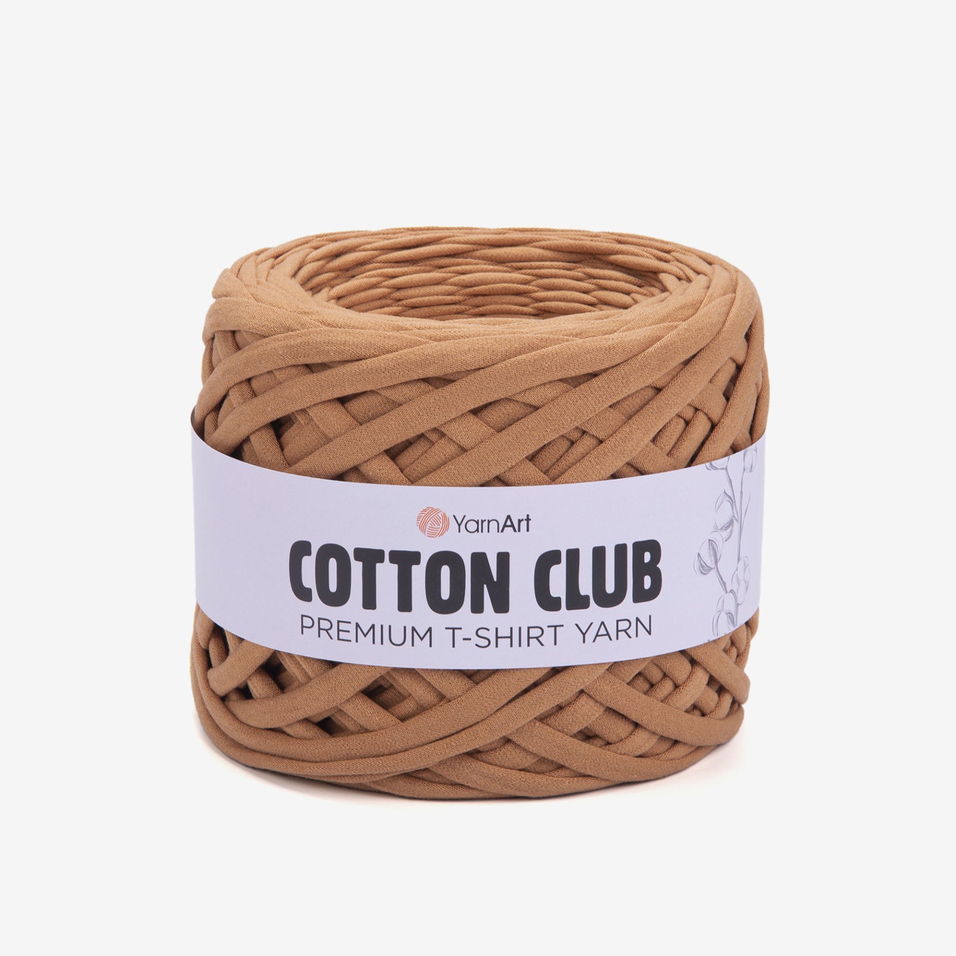 YARNART COTTON CLUB - PENYE KUMAŞ EL ÖRGÜ İPİ DEVE TÜYÜ - 7310