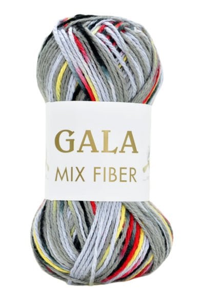 Gala Mix Fiber Ebruli  100 gr.