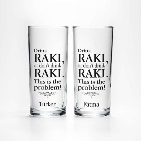 Drink Rakı 2'li Rakı Bardağı