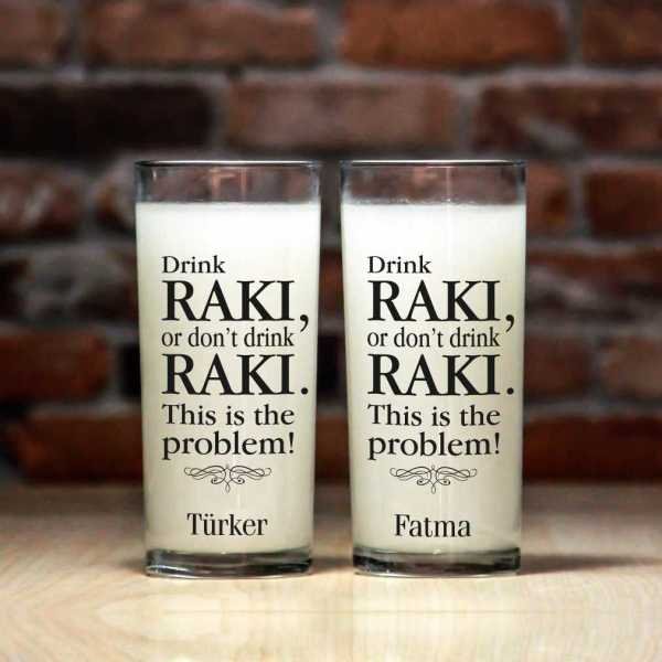 Drink Rakı 2'li Rakı Bardağı