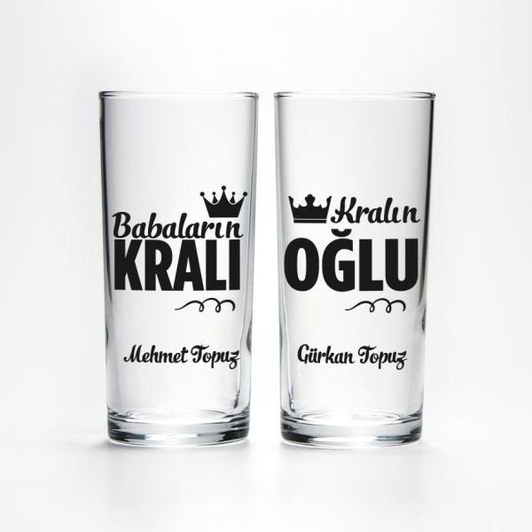 Kralın Oğlu 2'li Rakı Bardağı