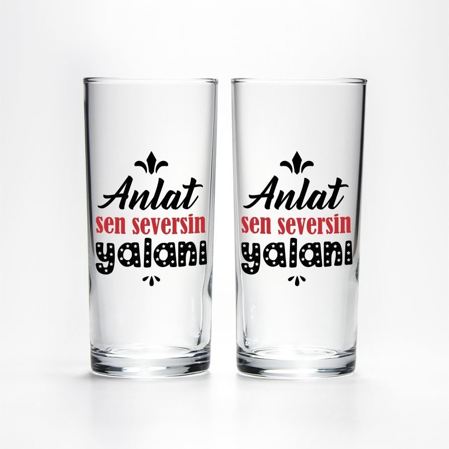 Anlat Sen Seversin Yalanı - 2'li Rakı Bardağı