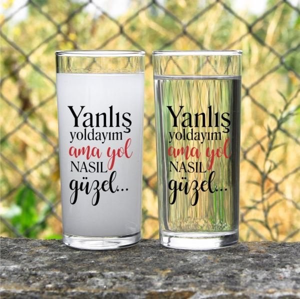 Yanlış Yoldayım - 2'li Rakı Bardağı