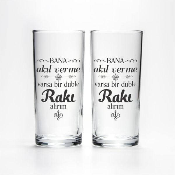 Bana Akıl Verme - 2'li Rakı Bardağı