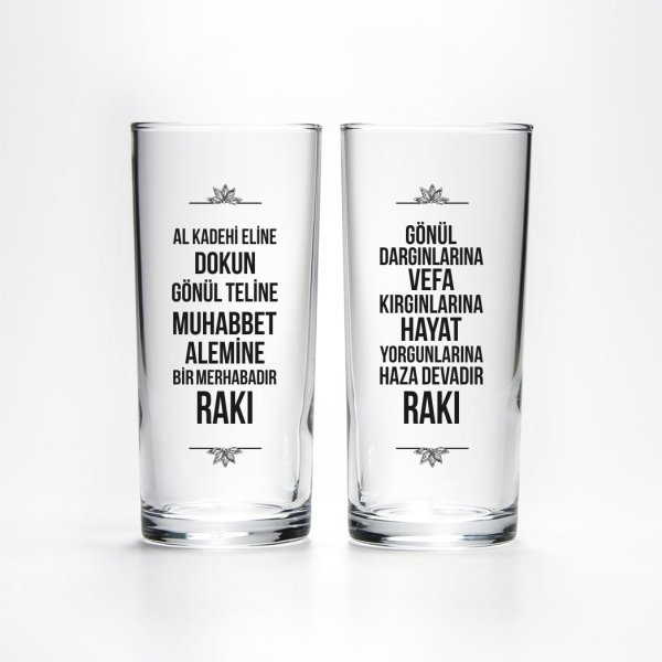 Rakınâme 6'lı Bardak Set