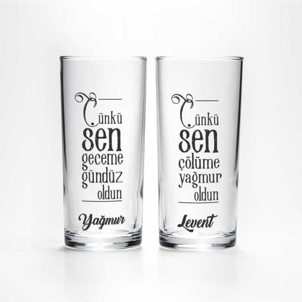 Çünkü Sen 2'li Rakı Bardağı