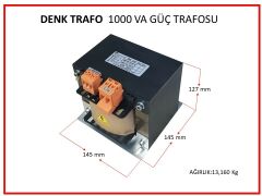 1000VA Tek Faz Trafo