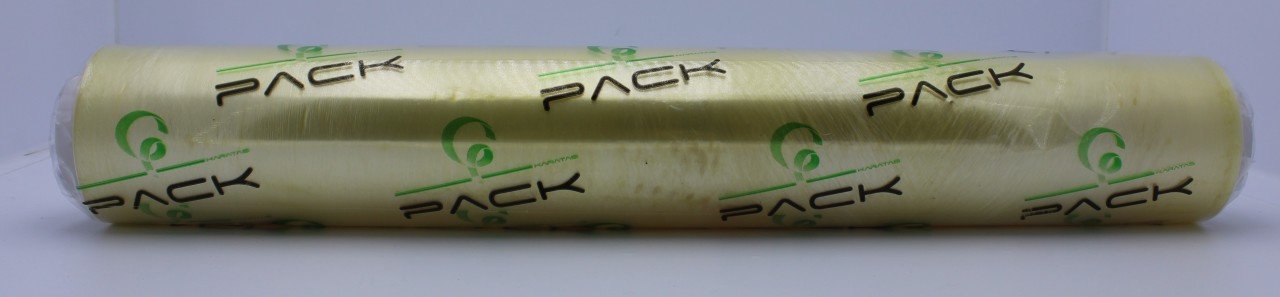 Pack Polietilen Sarı Streç Film 8 Mikron 45 cm x 250 m