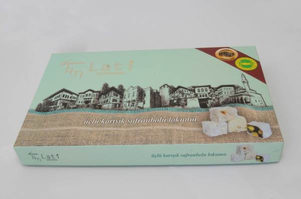 3 LÜ KARIŞIK LOKUM 485 gr (Özel Kutusunda)