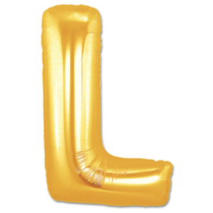 GOLD L HARF FOLYO BALON 40 İNC 100 CM