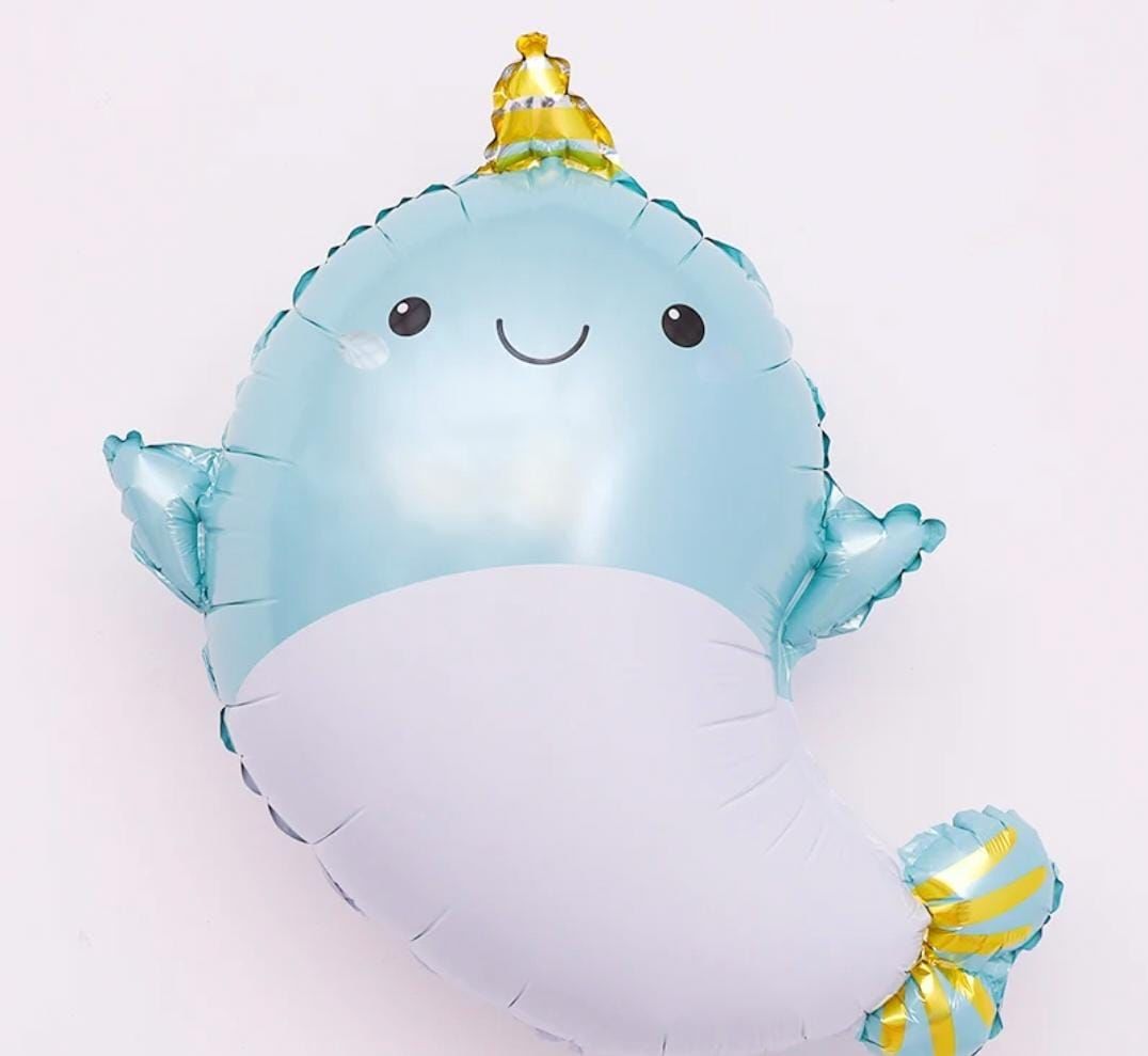 Mavi Baby Shark Folyo Balon 57*70 cm