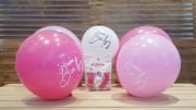 Kalisan 12'' Hello Baby Pembe Baskılı Balon 25'li