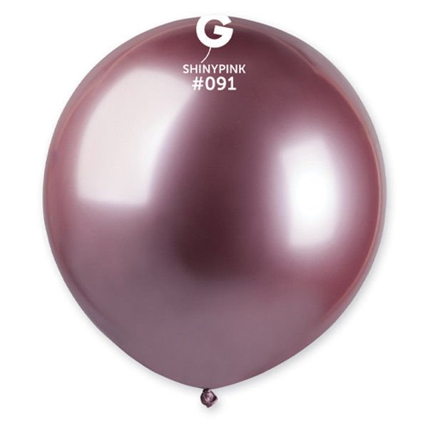 Gemar 19'' Krom Balon Pembe 1 adet  #091