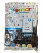 METALİK SİYAH 11 '' GEMAR 100'lü Paket #065