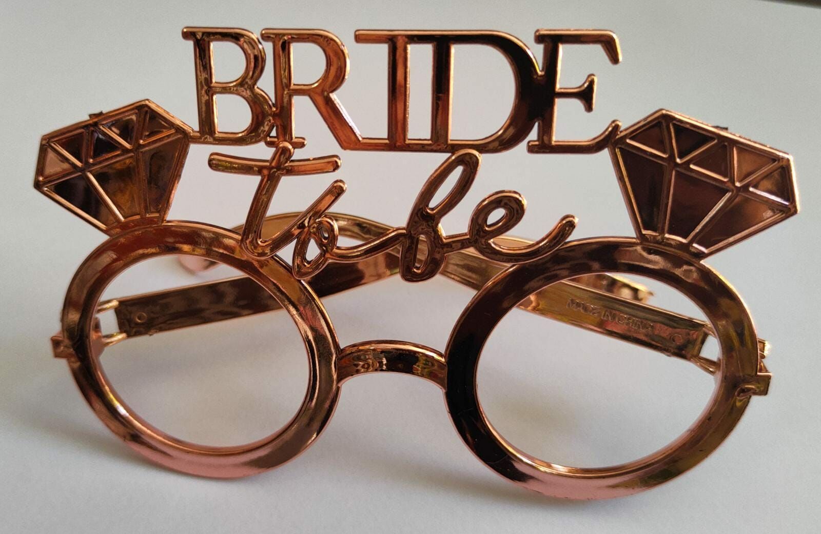 Bride To Be Rose Gold İmza Camsız Gözlük