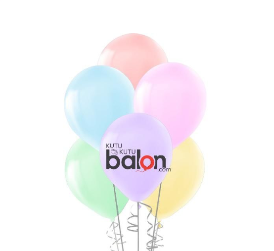 Makaron Balon Karışık 12''