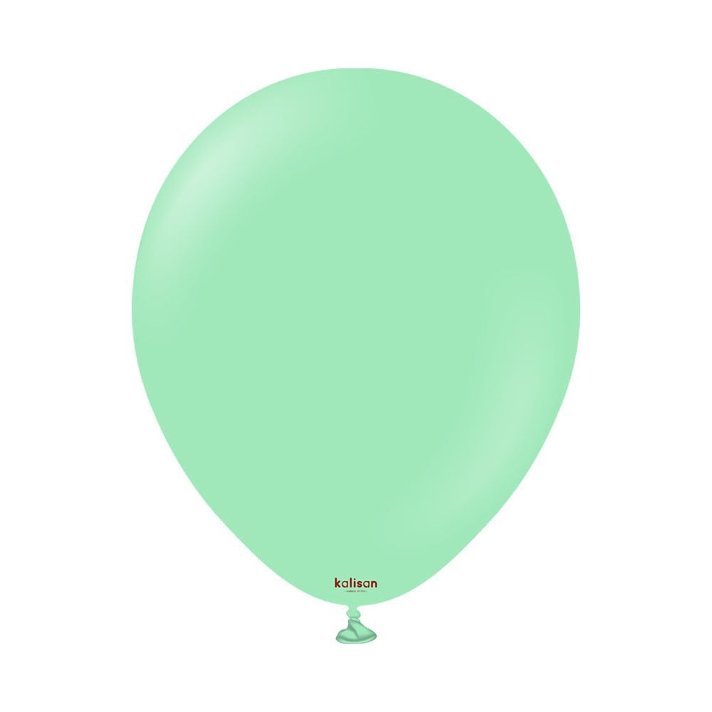 Kalisan 12'' Standart Mint Yeşili ( Mint Green ) 100'lü Balon