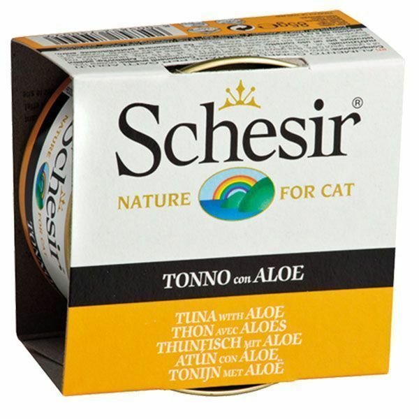 Schesir Jel İçinde Ton Balikli&Aloeverali Konserve Kedi Mamasi 85 Gr