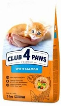 Club 4 Paws Premium Somonlu Yavru Kedi Maması 5 Kg