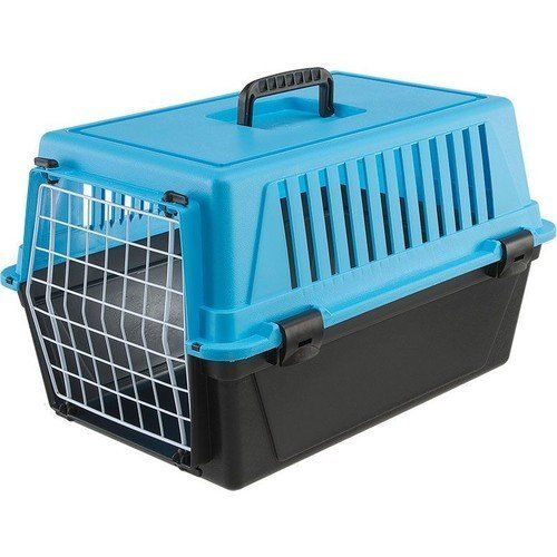 Ferplast Atlas 10 Kedi Köpek Taşıma Kafesi Mavi