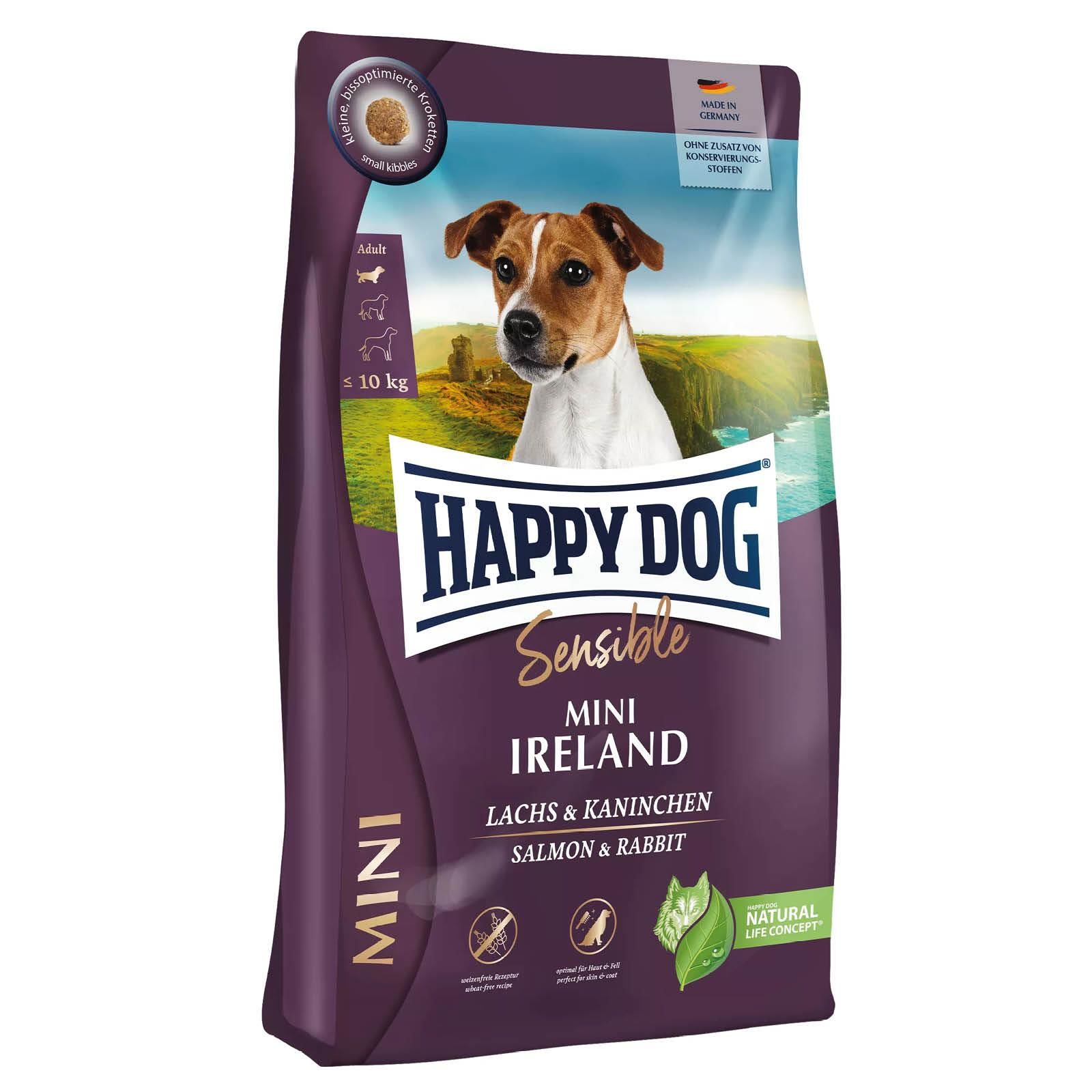 Happy Dog Mini İrland  Sensitive Kuzu Etli Küçük Irk Yetişkin Köpek Maması 4 Kg